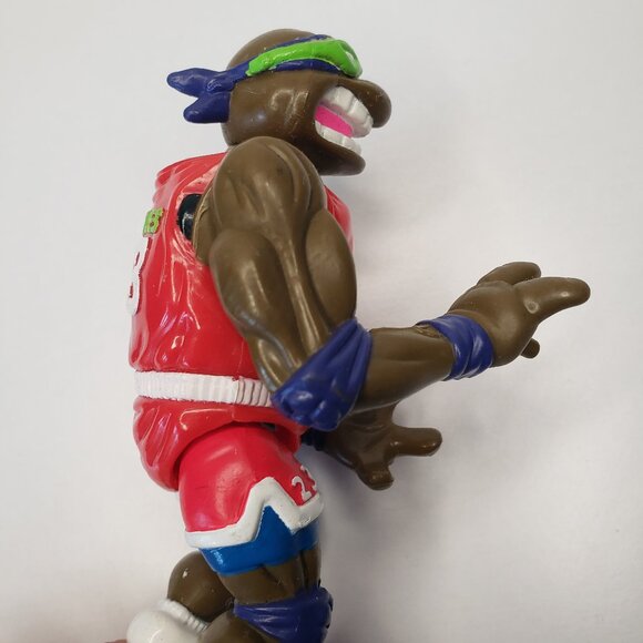 TMNT Slam Dunkin' Don Action Figure 1991 - Teenage Mutant Ninja Turtles - Picture 4 of 8